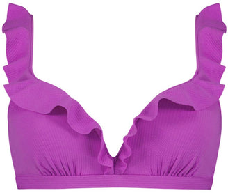 Ruffle Purple Flash bikinitop Ruffle Purple Flash bikinitop
