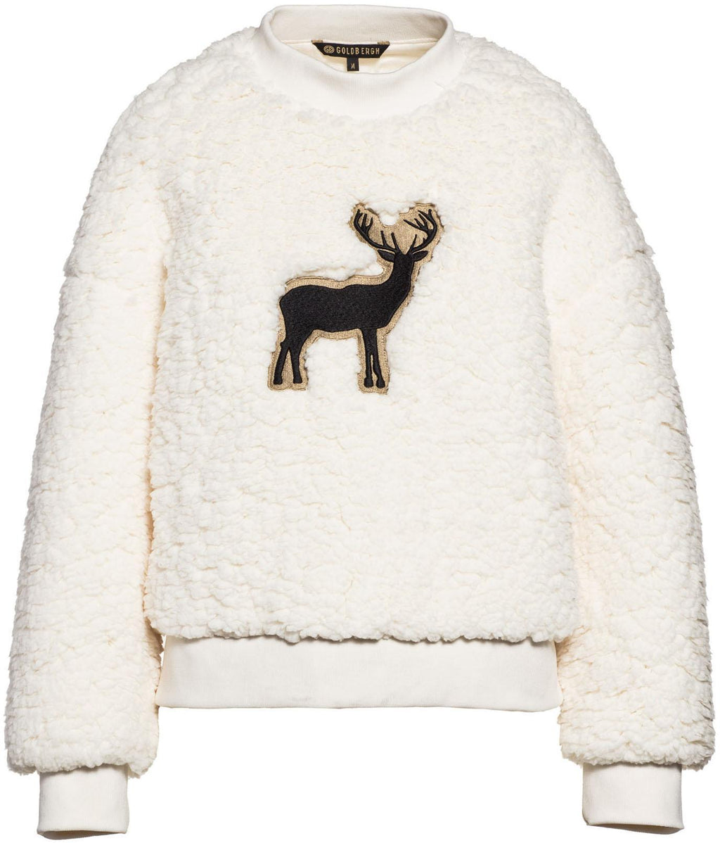 deer teddy sweater