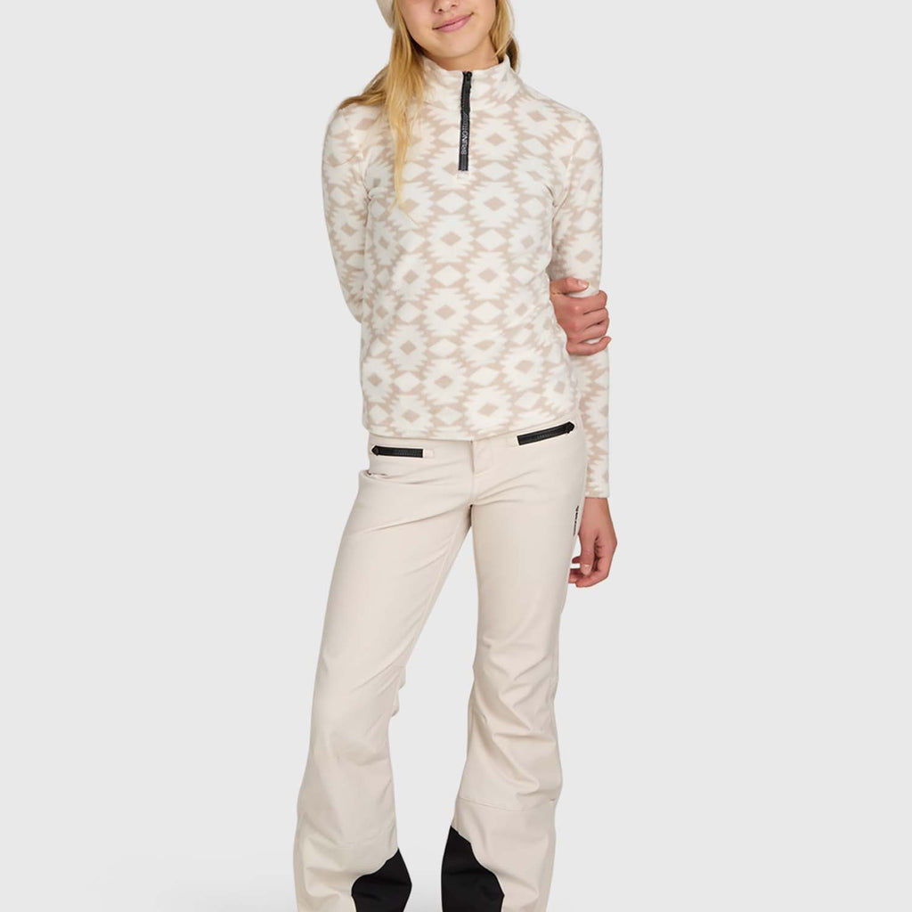 mismy-print girls snow fleece