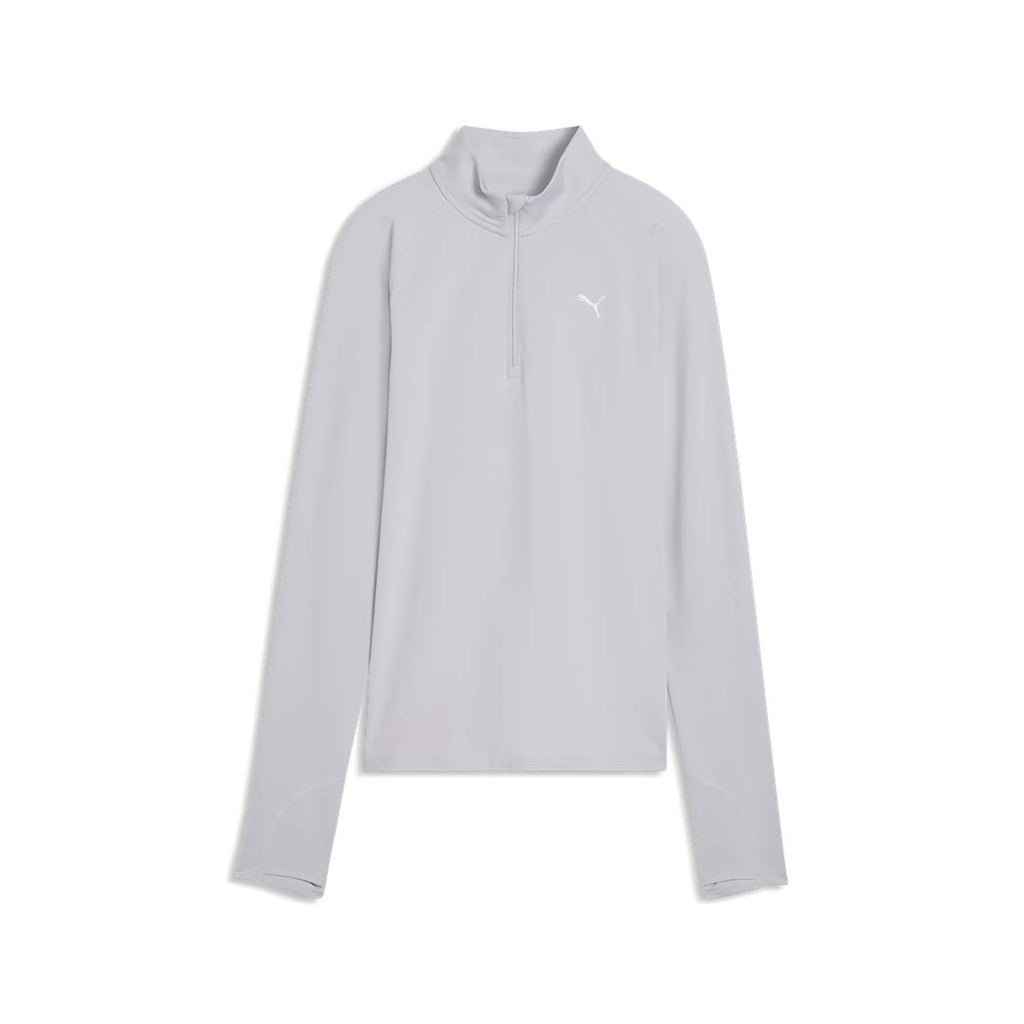 Run Velocity Cloudspun 1/4 Zip Zomer Hardloopshirt lange mouwen