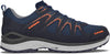 lowa innox evo gtx lo asphalt/blue