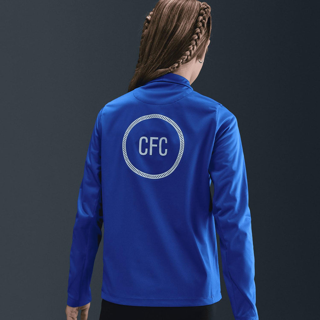 Chelsea FC Strike Third Big Kids' Dri-FIT Total 90 Soccer Knit Drill Top
