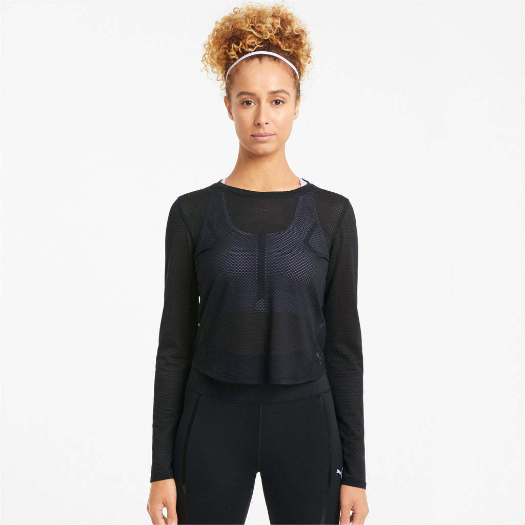 Train Mesh Long Sleeve Top