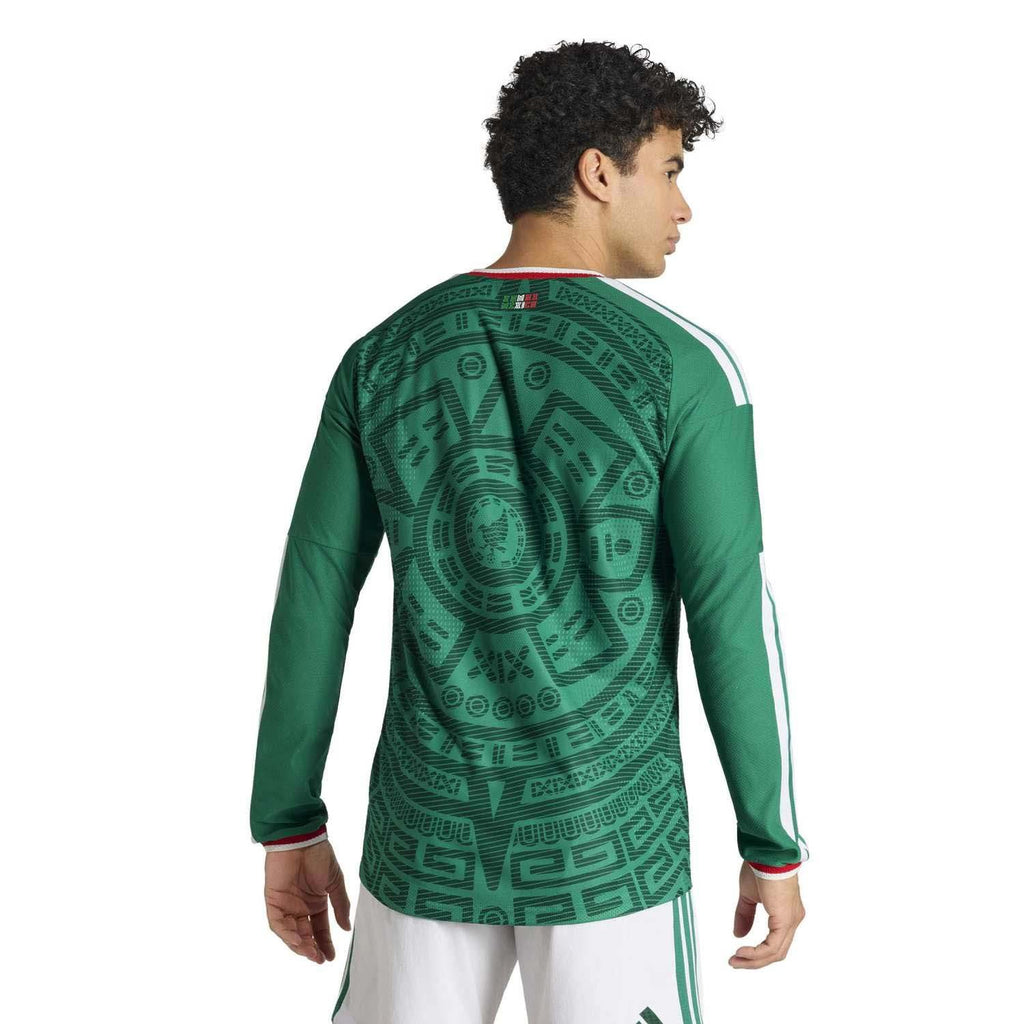 Mexico 26 Authentiek Thuisshirt met Lange Mouwen