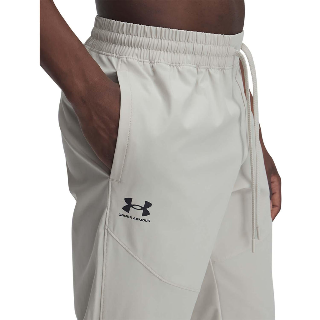 ua vibe woven jogger-brn