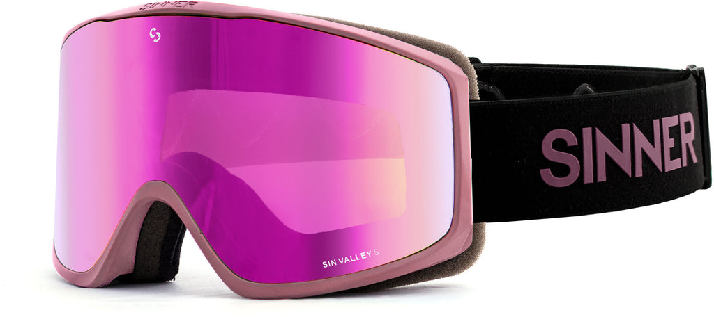Sin Valley S + skibril (met reserve lens)