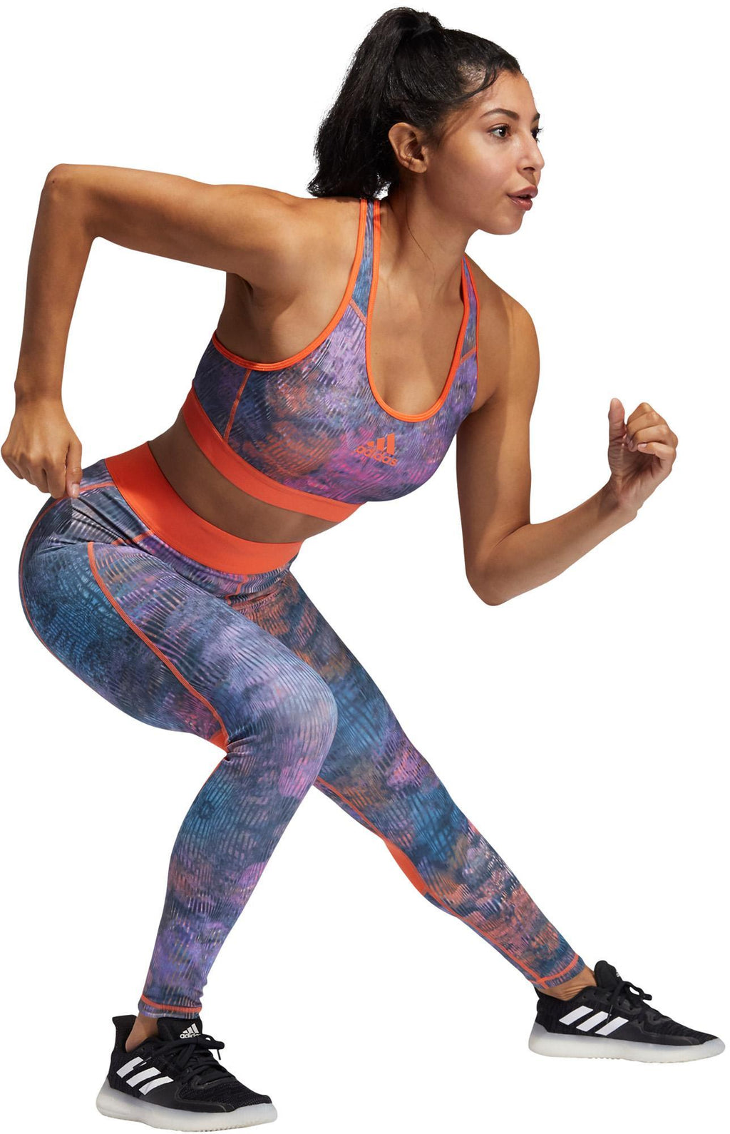Techfit Mid-Rise Floral Legging