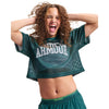 Football Mesh Crop Top