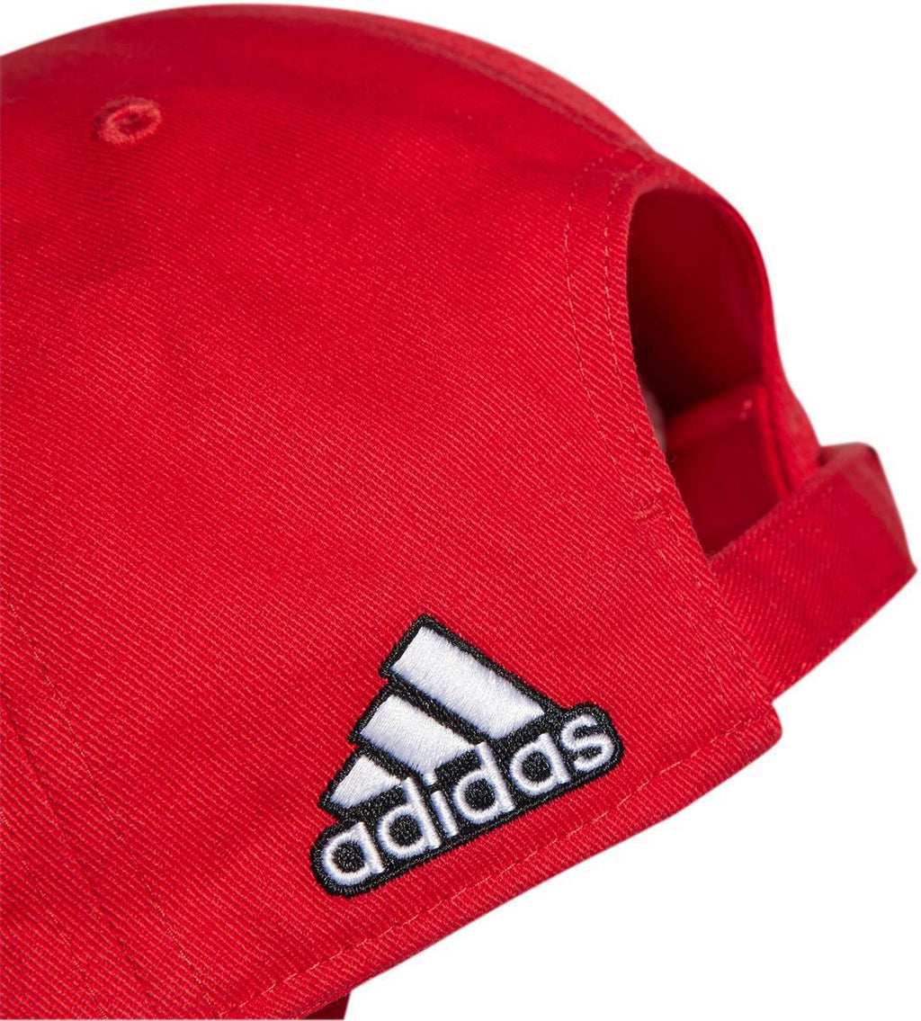 MUFC BB CAP, REARED/BLACK/WH, OS LARGE