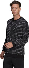 Essentials French Terry Camo-Print sweater