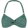 green glitter  Bikinitop