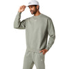 Fleece Relaxed Crew-neck Top training