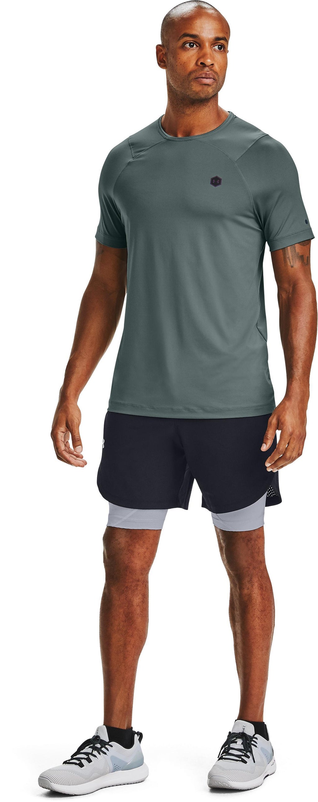 Ua Rush Hg Fitted Ss