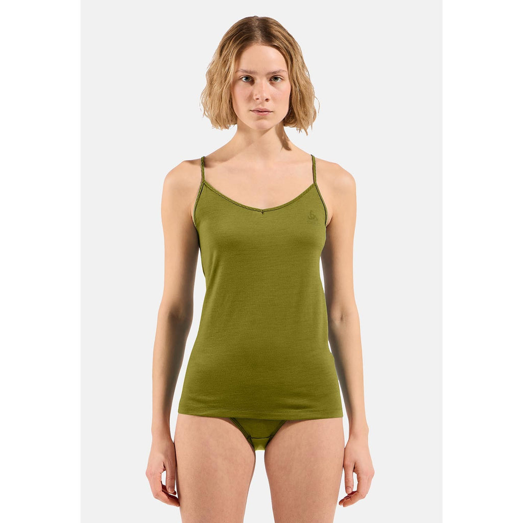 Baselayer Top V-neck Singlet Merino 160