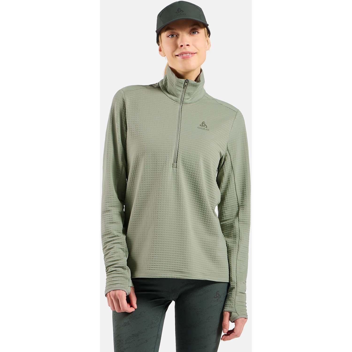 mid layer 1/2 zip essential thermal