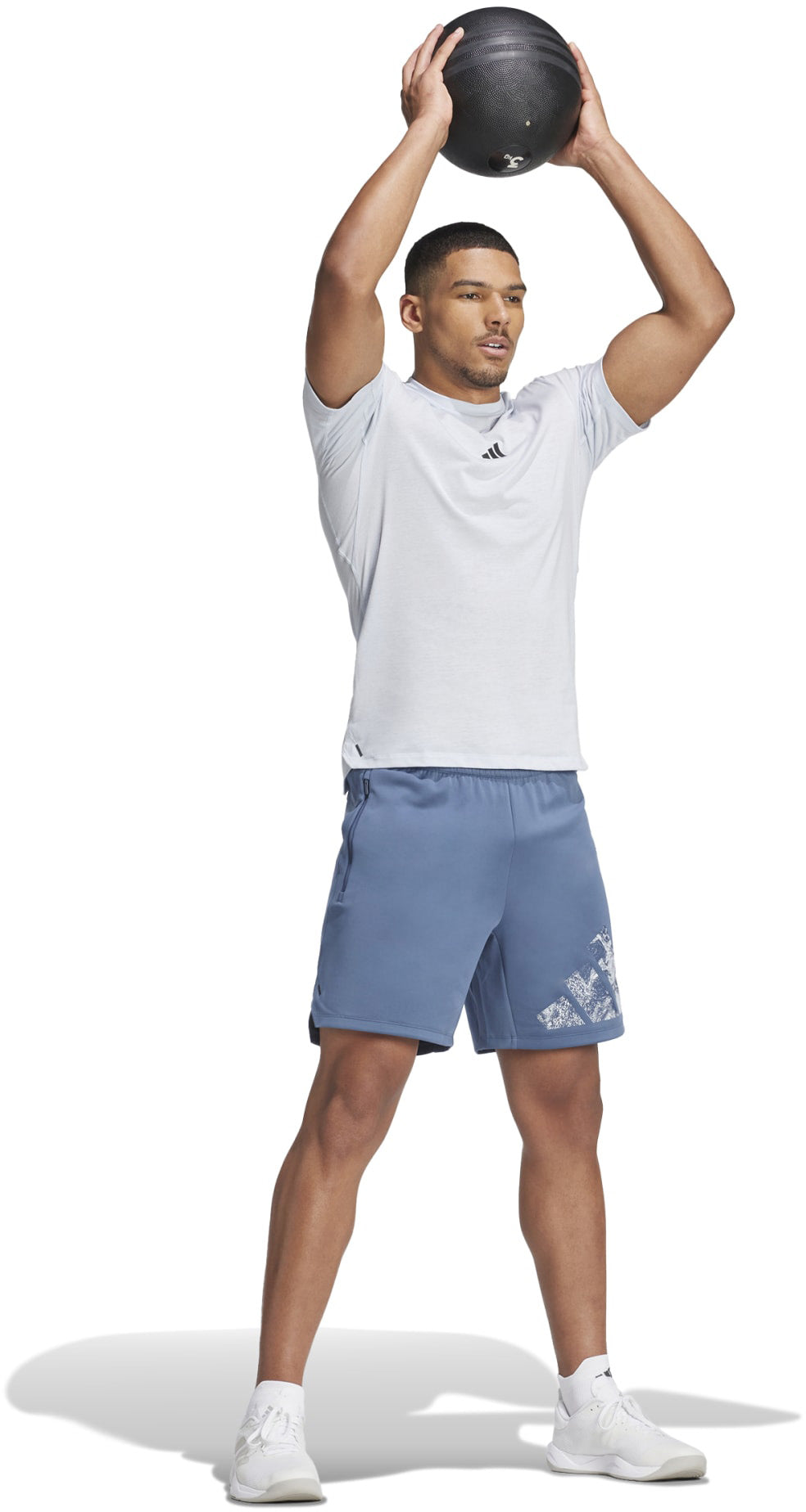Workout Logo knit short