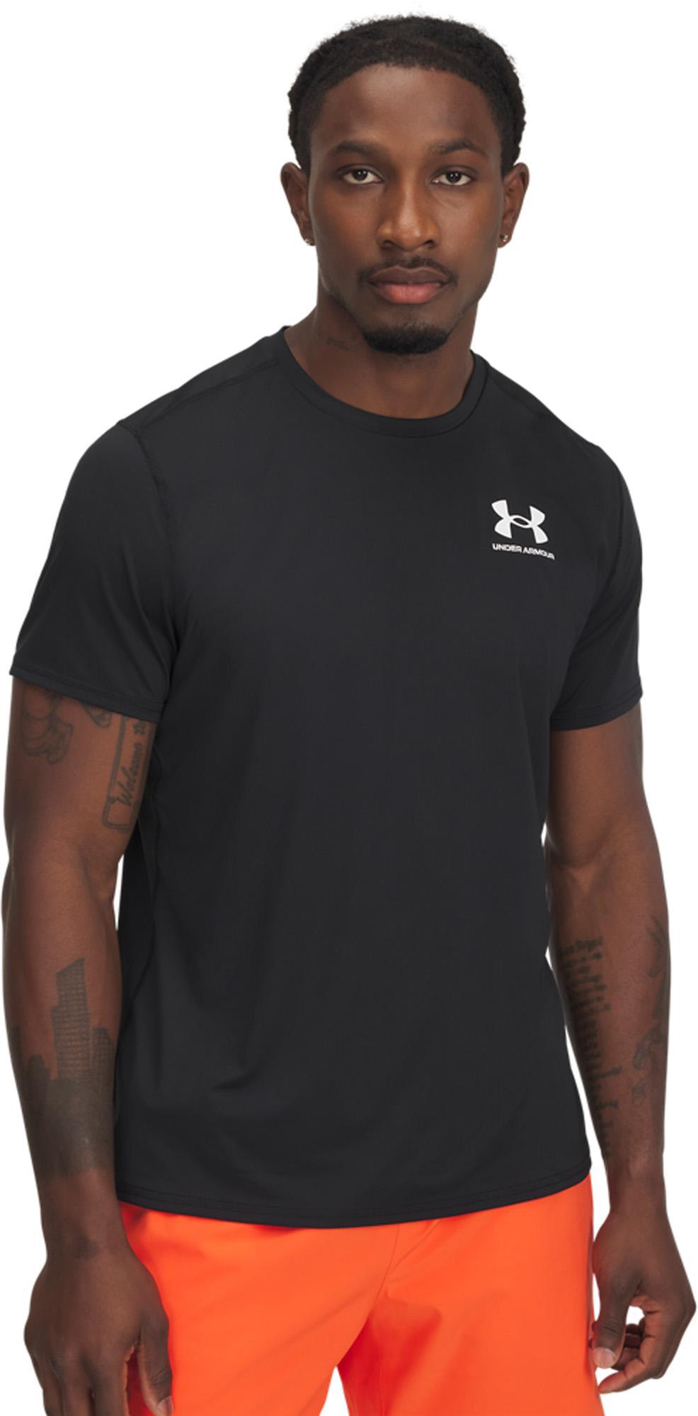 ua heatgear fitted ss-blk