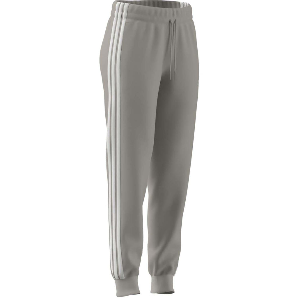 Essentials 3-Stripes Fleece Slim-fit Broek