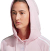 Essentials Loose-Cut 3-Stripes Cropped Hoodie