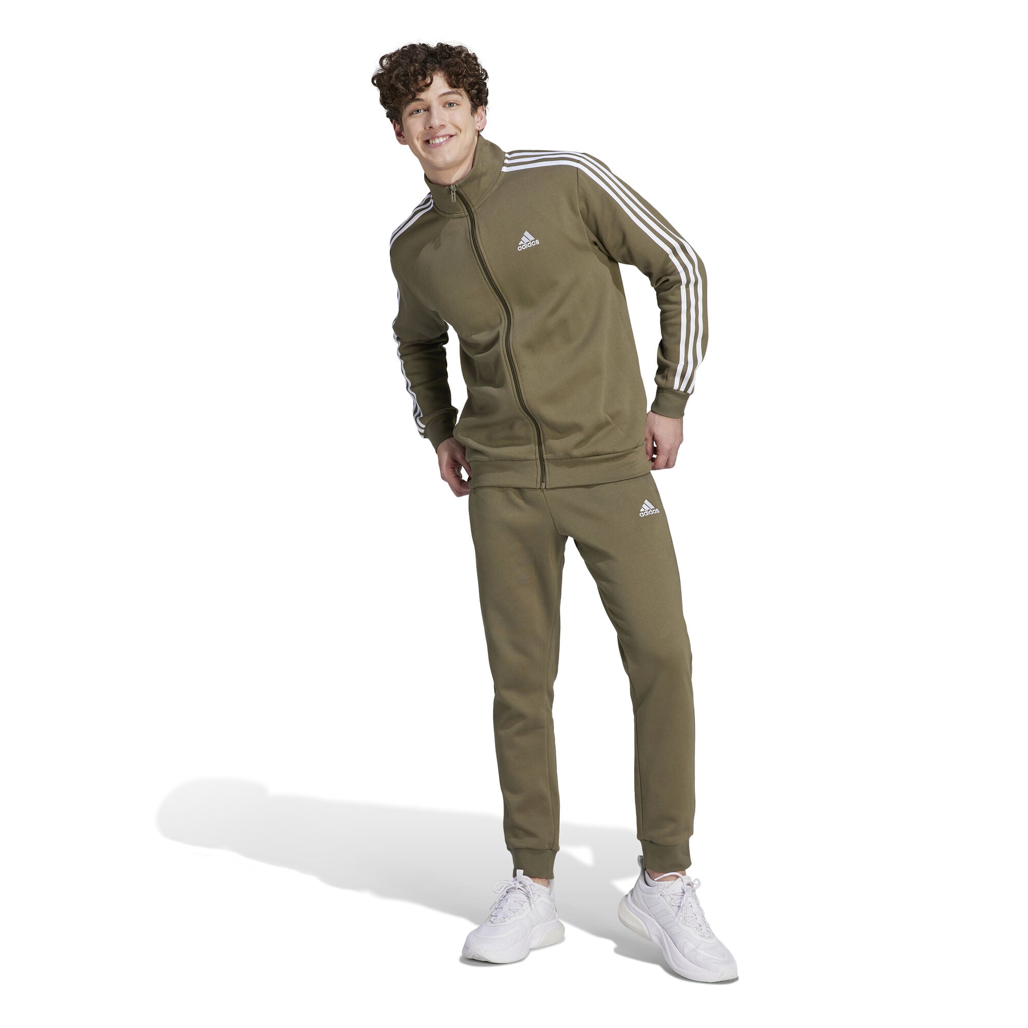 Basic 3-Stripes Fleece trainingspak