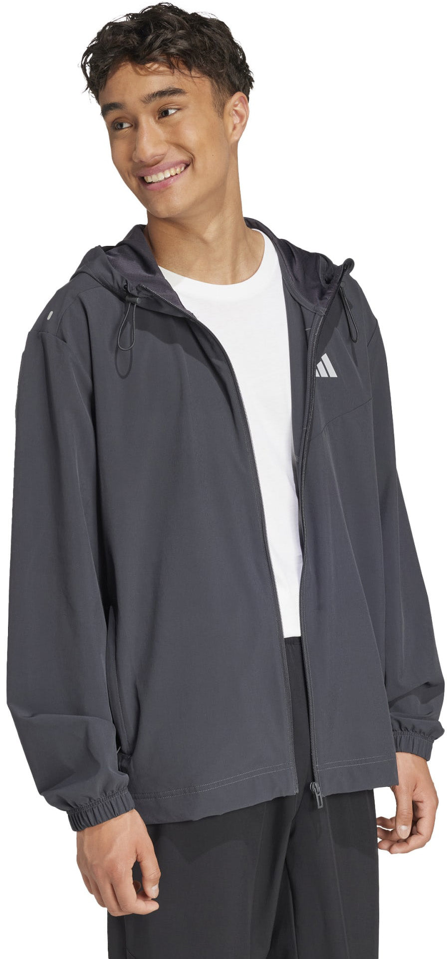Woven hoodie