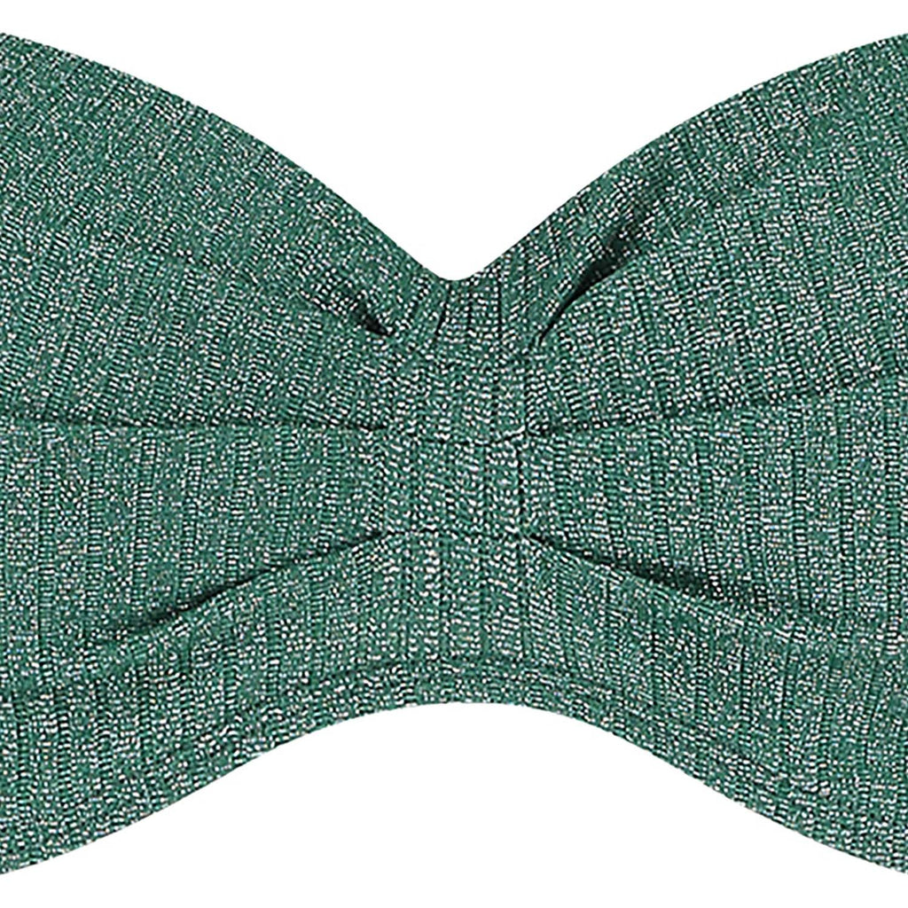 green glitter Bikinitop