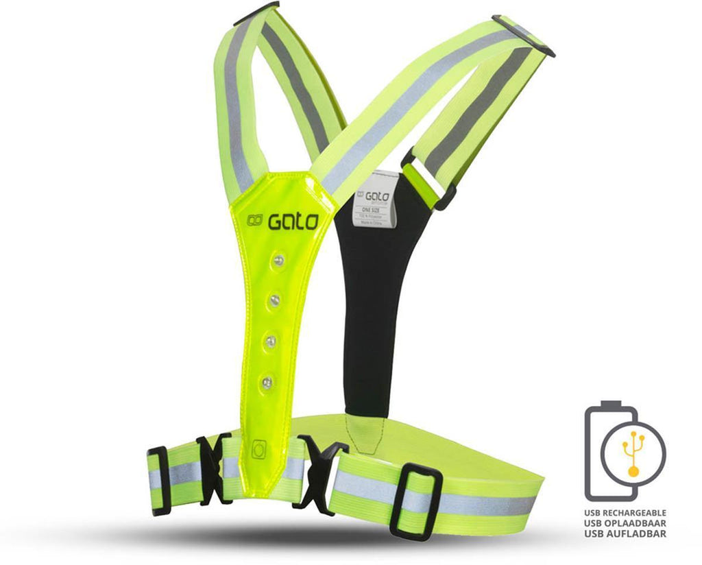 safer sport led vest usb