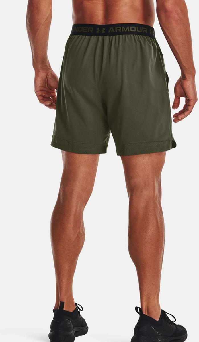 ua vanish woven 6in shorts-grn