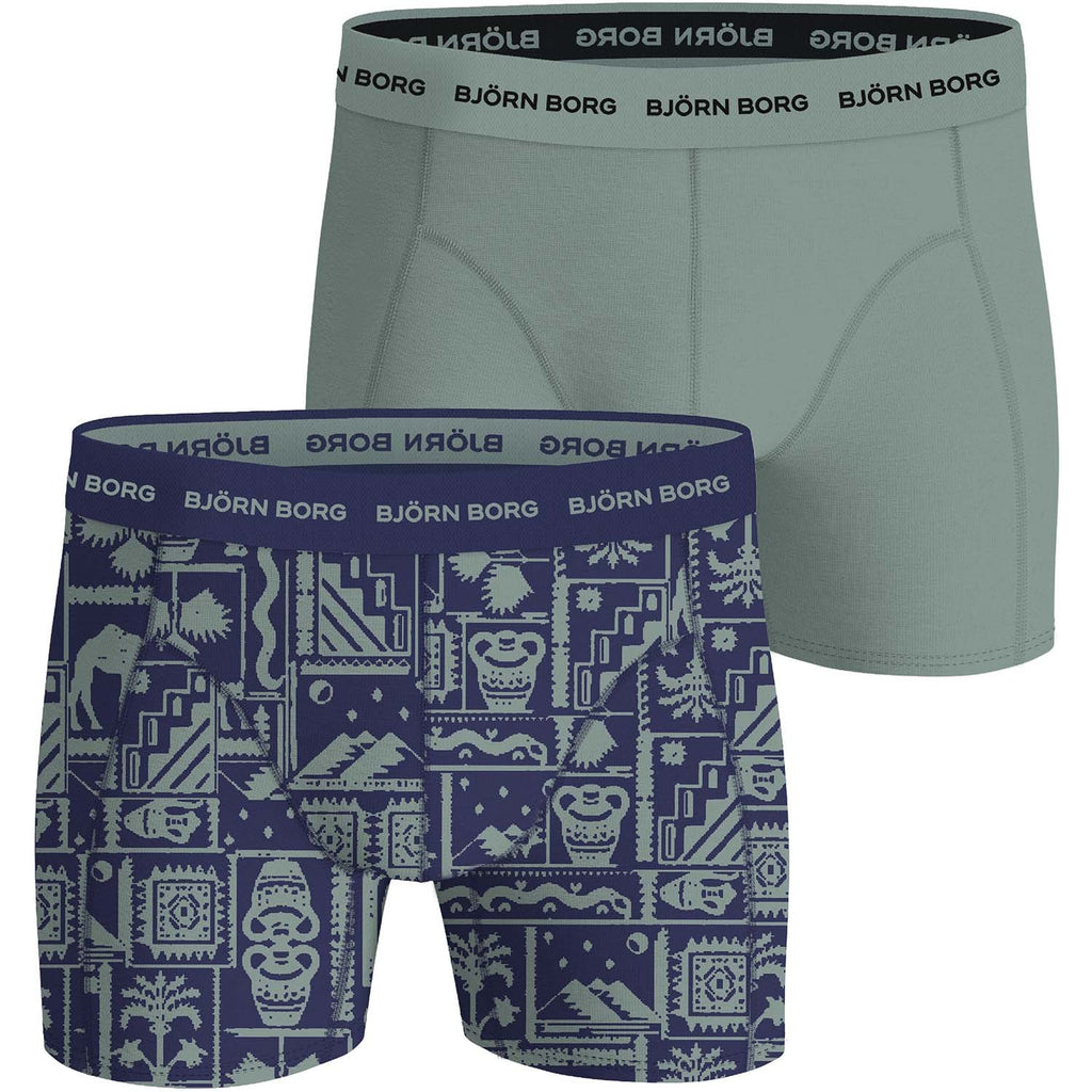cotton stretch boxer 2p