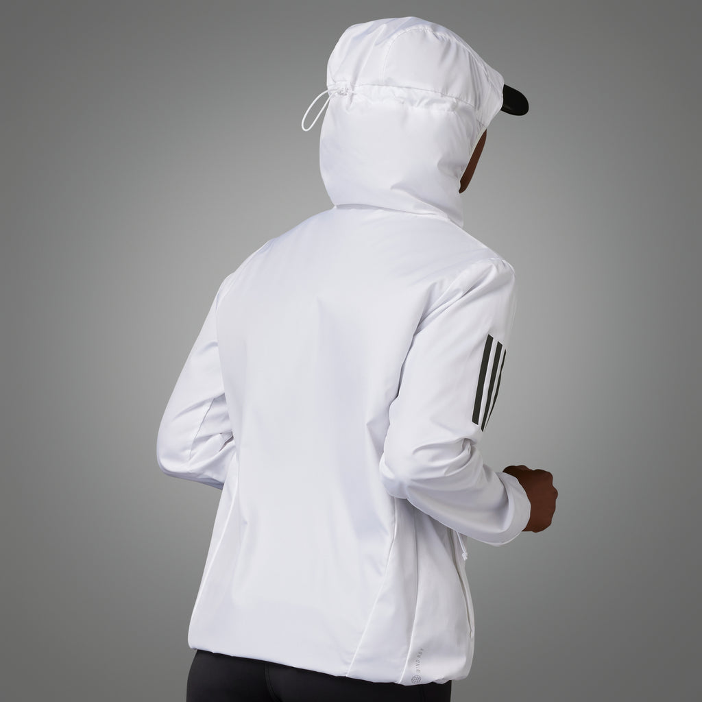 Own the Run Running windjack met capuchon