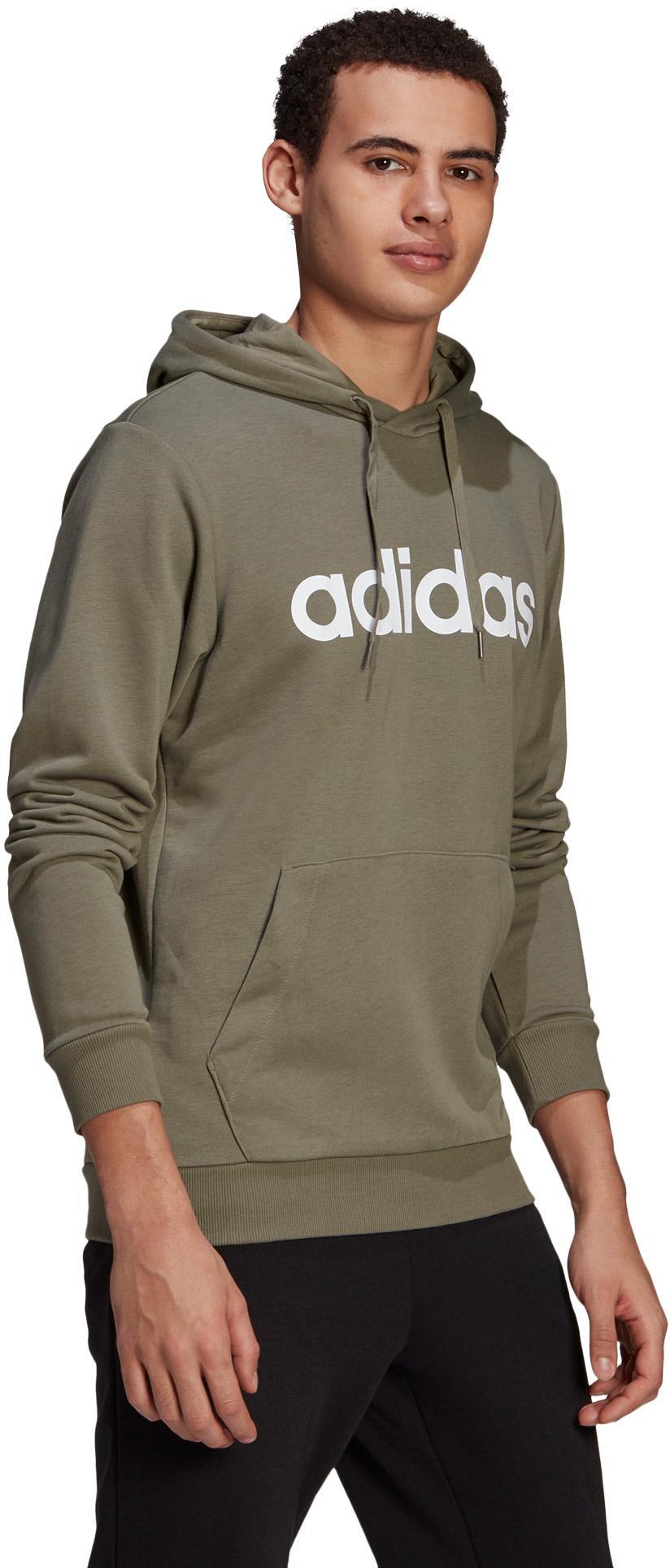 Essentials French Terry Linear Logo Hoodie
