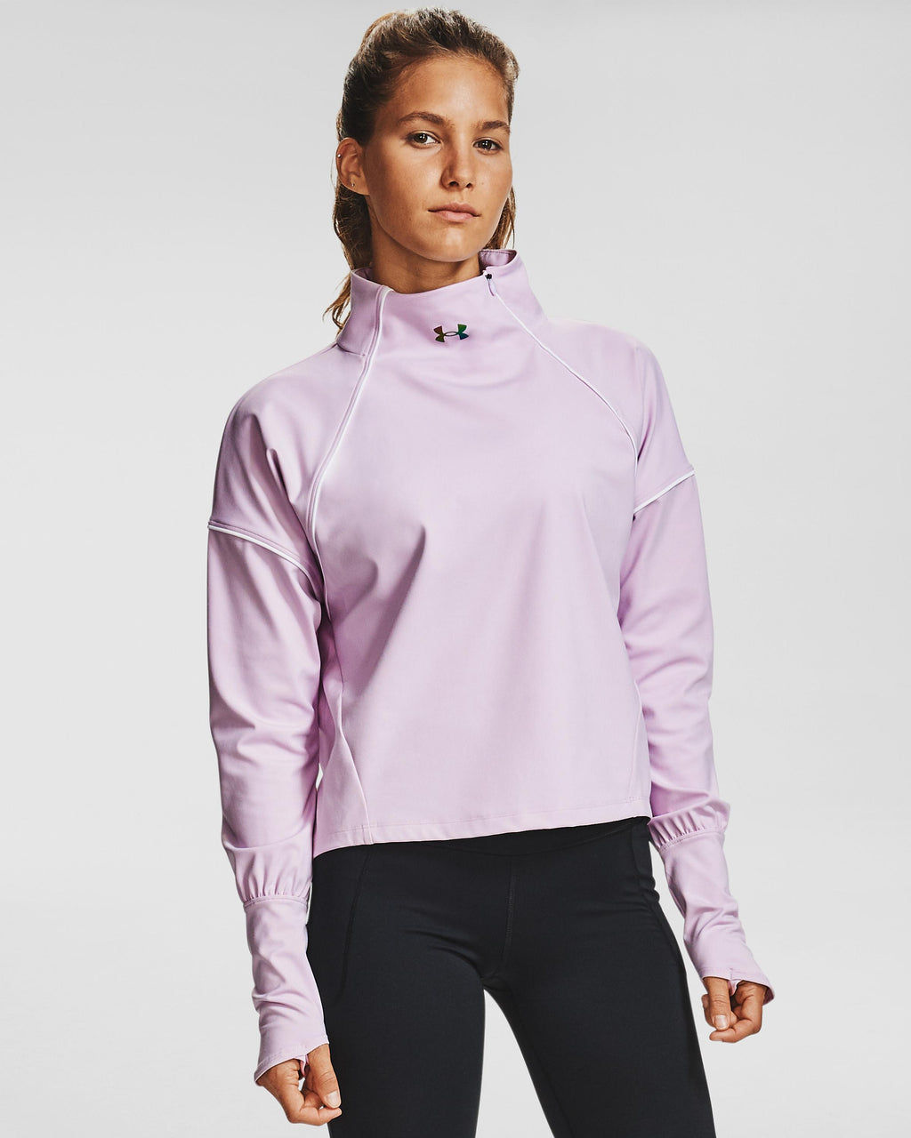 ua cg rush 1/2 zip
