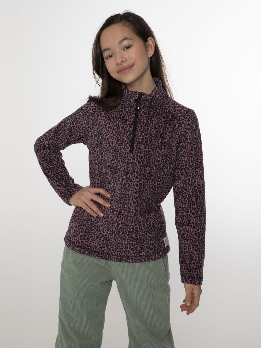 Missys Jr 1/4 Zip Top