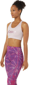 Sakura Asics Logo Bra