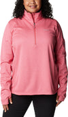 w park view grid fleece 1/2 zip