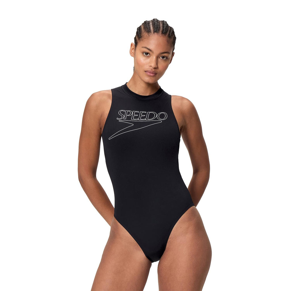 END+ LOGO HYDRASUIT 1PC BLK