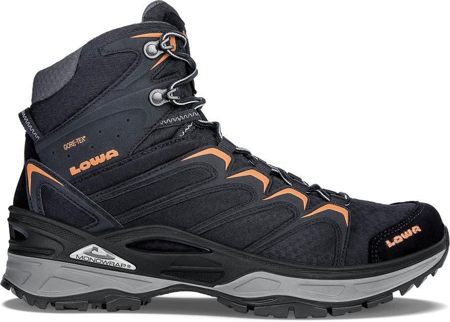 lowa innox gtx mid petrol/rust