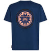 Slub Back Print T-shirt strand