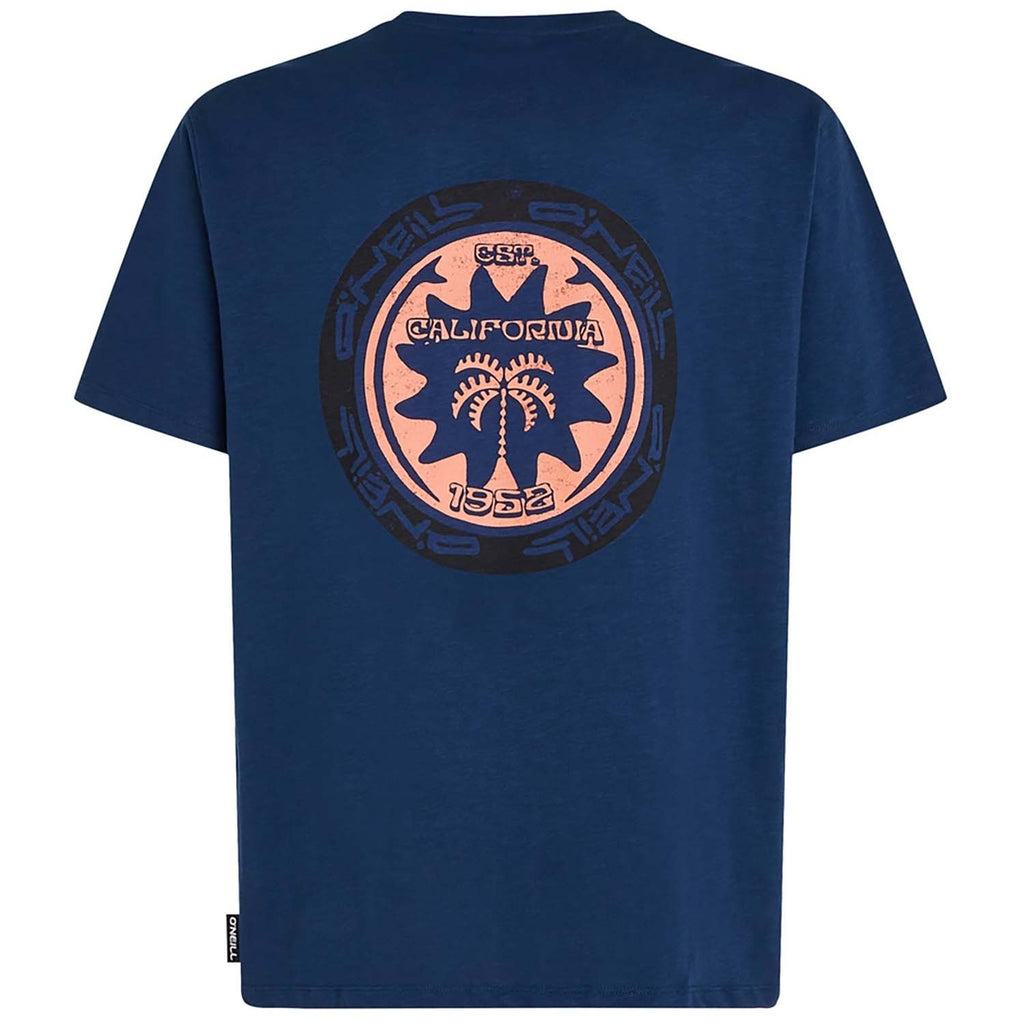 Slub Back Print T-shirt strand