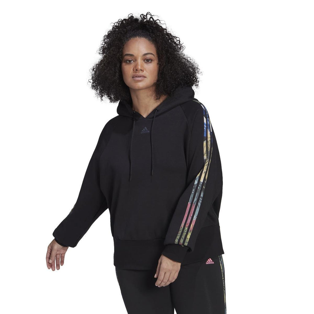 Allover Print hoodie (Grote Maat)