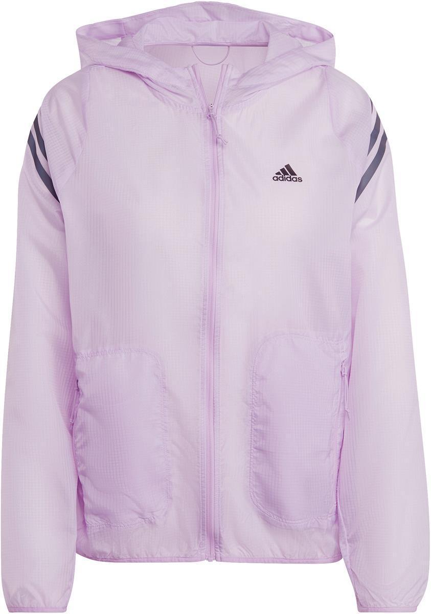 Run Icons 3-Stripes Hooded Running Windjack