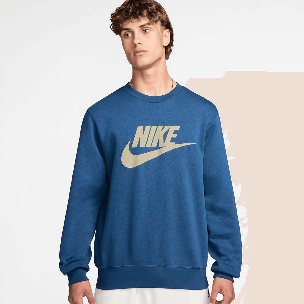 Club Men's Brushed Fleece Crew T-shirt
