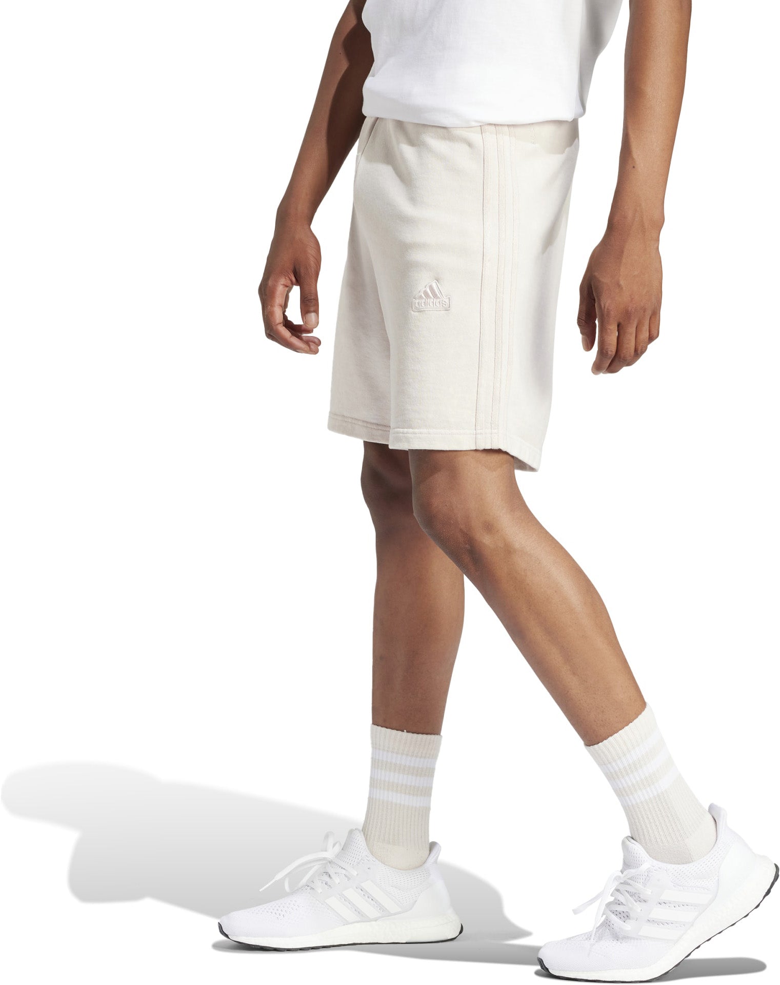 ALL SZN French Terry 3-Stripes Garment-Wash short