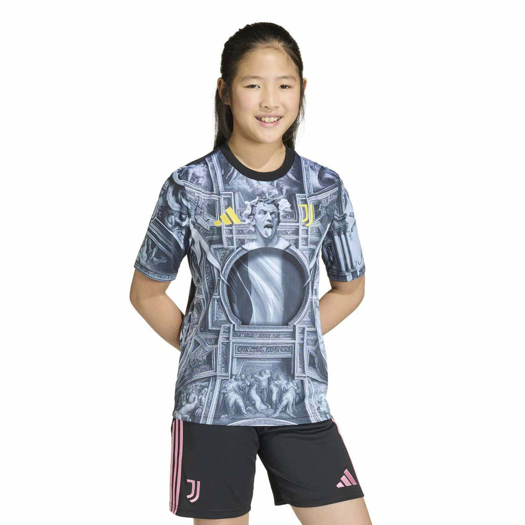 Juventus 25/26 Pre-Match Voetbalshirt Kids