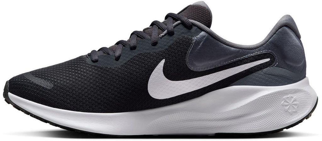 Nike Revolution 7 Men's Road Runnin, WOLF GREY/VOLT-SMOKE GREY-BLACK, 12