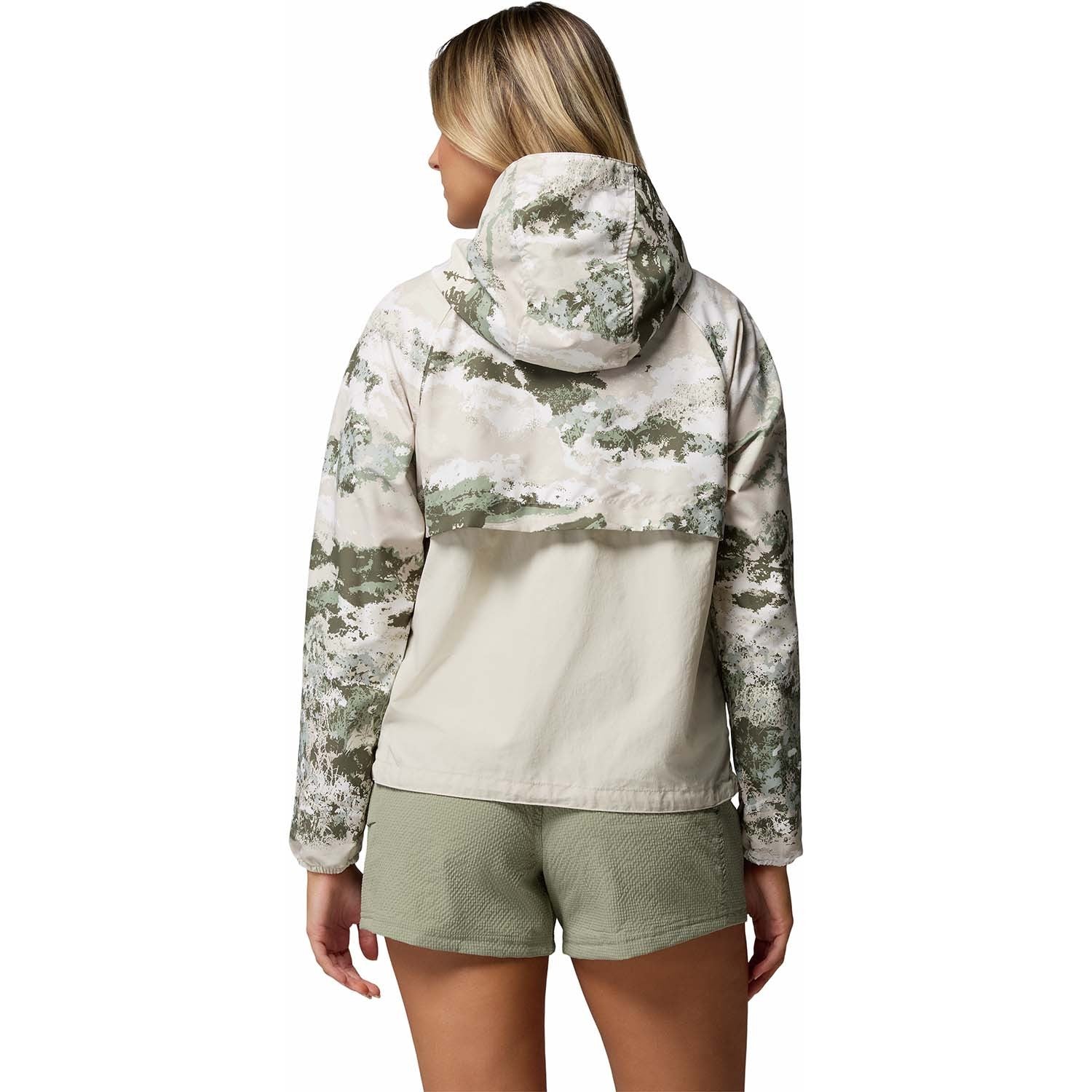 spire valley printed windbreaker jas