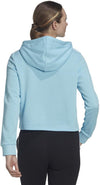Essentials 3-Stripes Cropped Hoodie