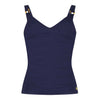 tankini top v-neck padded