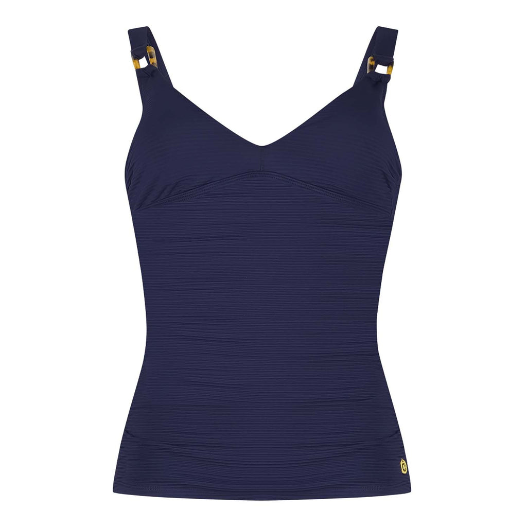 tankini top v-neck padded