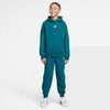 sportswear club fleece big kids' trainingspak met capuchon